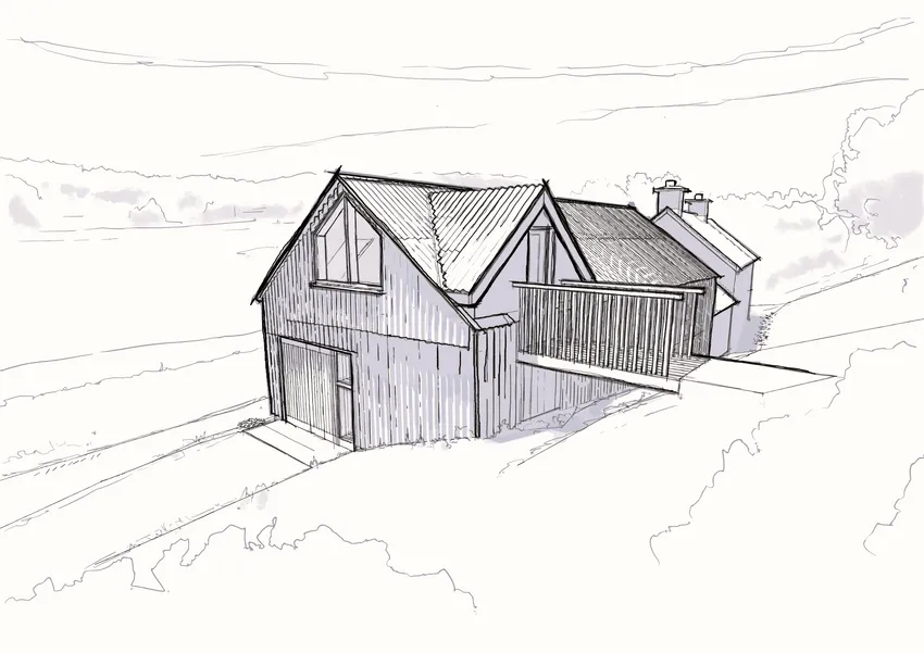 Architectural sketches