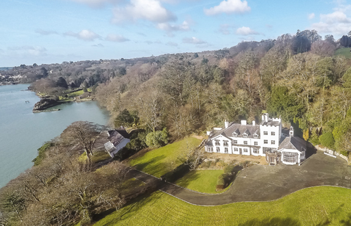 Craig Y Don Grade 2 listed house on Anglesey, North Wales.